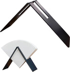 MIAO JIN 2PCS Coffee Filter Paper Holder,Stainless Steel Coffee Paper Storage Container Dispenser Rack Coffee Filter Stand for #1, #2, #4, #6 filters (Black)