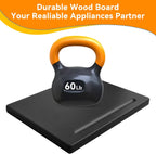 Wood Appliance Sliders with 360' Wheels, Sliding Tray for Coffee Maker & Heavy Kitchen Appliances,Countertop Appliance slider for Kitchen Appliance, Premium Wood Rolling Tray,No Assemble (Deep-Small)