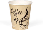 Smygoods Disposable Coffee Cups, To Go Paper Hot Cups, Classic Design (6 OZ, 100 Count) For Hot Beverages, Coffee, Tea, Espresso, Cocoa - Vasos Para Cafe