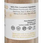 Bakell - Antique Rose Gold Tinker Dust (4g, 1x Mini Spray Pump) Edible Glitter for Food, Desserts, and Beverages!