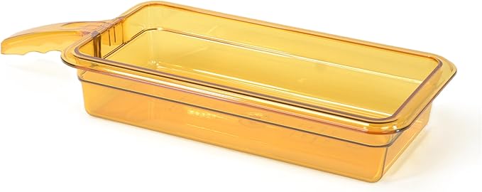 Prince Castle Single Handle Pan for Single Side Dedicated Holding Bins, Modular and Extended Holding Bins (Pack of 12) - Commercial Toaster and Holding Bin Pans for Restaurants and More