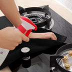 Homaxy 100% Cotton Waffle Weave Kitchen Dish Towels, Ultra Soft Absorbent Quick Drying Cleaning Towel, 13 x 28 Inches, 18-Pack, Black