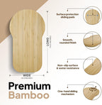 Ibyx Elegant Sliding Tray - Compatible with 4 Qt Hamilton Beach Stand Mixers and Other Heavy Appliances (Natural)