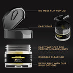 Brew Glitter Yellow Edible Drink Glitter 1x 4g Jar for Cocktails, Beer, & Beverages