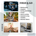 Adult Bib Scarf - Dignified Alternative to Bibs | Washable and Reusable Clothing Protectors for Eating