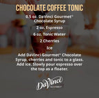 DaVinci Gourmet Classic Chocolate Syrup, 25.4 Fluid Ounces (Pack of 4)