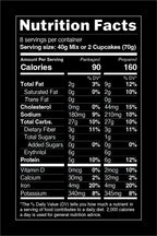 TruEats Cupcake & Cake Mix - French Vanilla: Low Glycemic, Protein & Fiber Rich, Gluten & Grain Free, Diabetic Friendly, Vegan Friendly, Dairy Free, Plant Based, Sweetened with Monk Fruit Sweetener