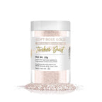 BAKELL Soft Rose Gold Edible Glitter, 25 Grams | TINKER DUST Edible Glitter | KOSHER Certified | 100% Edible Glitter | Cakes, Cupcakes, Cake Pops, Drinks, Dessert Vegan Glitter & Dusts (25g, Soft Rose Gold)