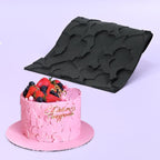 mostsom Silicone Lace Mold for Sugarcraft, Chocolate, Fondant, Resin, Soap & Clay Decorating Love Heart Pattern Molds for Cake, Cupcake & Dessert Modeling (B_ Love Heart)