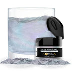 Brew Glitter Iridescent Blue Edible Drink Glitter 1x 4g Jar for Cocktails, Beer, & Beverages