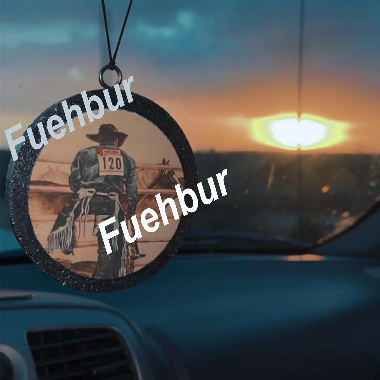 【300+ Design Optional】 Fuehbur 4 inch 4-Circles Car Freshie Mold, Four-Circle Round in 4 Cavity Silicone Soap Resin Molds, Super-Large Mould