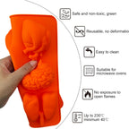 Brain and Heart Cake Mold, 2 Pack Halloween Silicone Molds Human Organ Jello Mold Heart lung Brain Shape Gelatin Chocolate Molds for Halloween Party Baking Mini Cakes Cupcake Muffin Soap Pudding