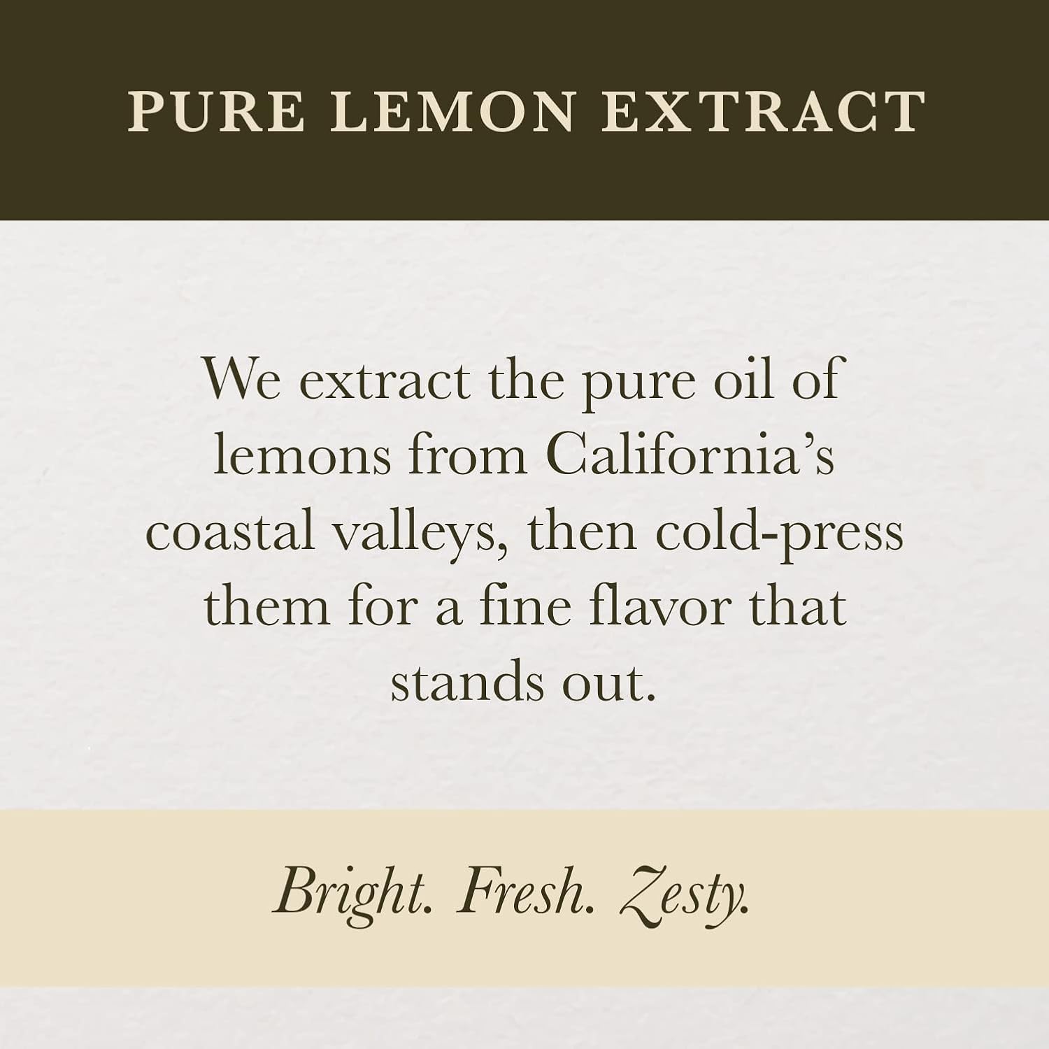 Cook's Pure Lemon Extract, Premium Quality, Cold Pressed Lemon, Sugar Free, Gluten Free, Allergen Free,16 oz