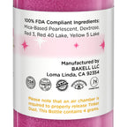 Bakell - Neon Pink Tinker Dust (4g, 1x Mini Spray Pump) Edible Glitter for Food, Desserts, and Beverages!