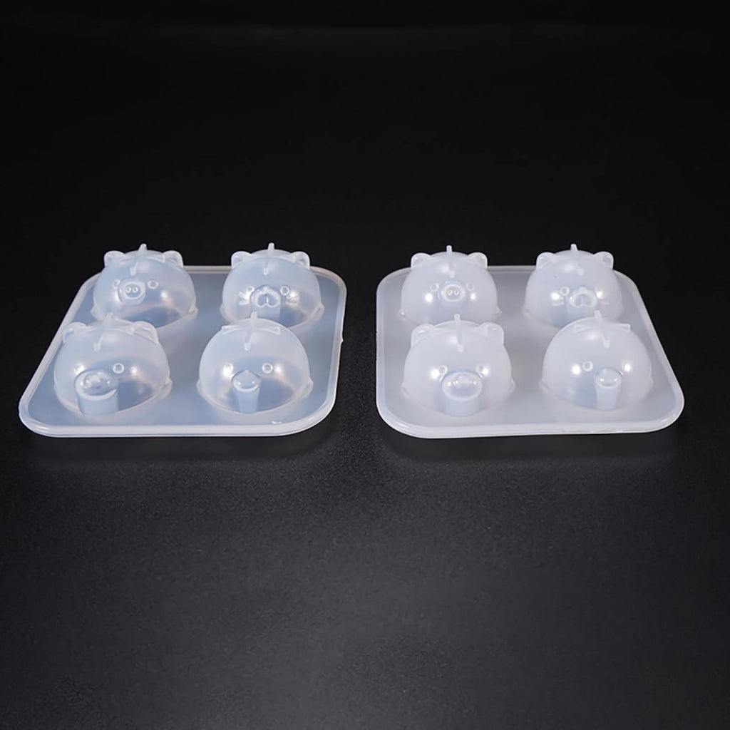 Resin Casting Silicone Mold for Candle Making, Home Decor, 3D Animal and Clay - Resin Making Molds
