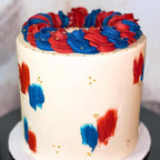 Gold Edible Star Shaped Glitter for Cakes - Fancy Edible Stars Cake Decorations in Metallic Gold for Cake Decorating, Toppings, Baking - Vegan Shimmer Stars Dessert Glitters for Cupcakes