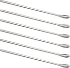 Stainless Steel Cocktail Stir Sticks with Long Handle of 6 Pieces for Coffee & Tea Drinks