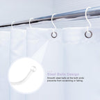 S Hooks, Small Metal S Hanging Hooks with 2 Shapes, Reversible, Heavy Duty, 3 Inch, White, 12 Pcs