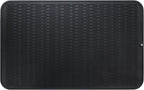 Silicone Dish Drying Mat for Multiple Usage,Easy clean,Eco-friendly,Heat-resistant Silicone Mat for Kitchen Counter or Sink,Refrigerator or Drawer Liner Black 3XL 28 inches x 18 inches