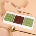 Chocolate Molds - Non-Stick Chocolate Bar Mold, Break Apart Chocolate Bar Maker Food Grade Deep Mold For Knafeh Pistachio Milk Home Diy - 1 Piece