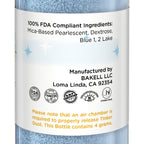 Bakell - Soft Blue Tinker Dust (4g, 1x Mini Spray Pump) Edible Glitter for Food, Desserts, and Beverages!