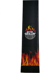 Better Grillin BBQ Bastin Mop Basting Barbecue Brush/Mop Easily Applies Marinades, Sauces, Washes Out, 16in Handle, 4pk