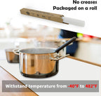 Large Silicone Mats, 78.7”x15.7”(200cmx40cm) Extra Large Silicone Heat Resistant Mat, Countertop Protector, Nonstick Waterproof Mats for Kitchen Counter, Shipped Rolled Up Kitchen Counter Mat, Black