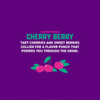 Gorilla Energy Drink, Cherry Berry, 200mg Natural Caffeine, Real Fruit Juice Squeezed & Concentrated, L-Theanine, Taurine, Ginseng, Acetyl L-Carnitine, No Added Sugar and No Artificial Colors, 12 Pack