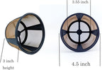 NRP Tall 14-cup Screen Basket Permanent Coffee Filter Replacement for KRUPS Coffeemaker EC422, 321-324 | Also fit other Drip Coffeemaker with Large Brew Section