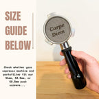 PuckBuddy 51mm Espresso Puck Screen (3 Pack) - Lower Shower Screen - Metal Contact Screen for Coffee Portafilter Filter Basket - 1.7mm Thickness 150μm Mesh - 316 Stainless Steel (51mm)