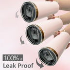 20 oz Skinny Tumblers Bulk 8 Pack, Stainless Steel Insulated Tumbler with Lids and Straws, Slim Double Wall Powder Coated Travel Coffee Mugs Reusable Cup for Hot Cold Drinks (Mixed,8 pack)