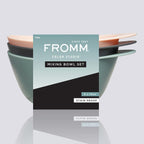 Fromm Color Studio Large Mixing Bowls for Hair Dye, Bleach, Coloring, and Treatments with Spill Proof Rubberized Base, 16 oz, 3 Pack