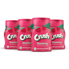 Crush, Strawberry, Liquid Water Enhancer – New, Better Taste! (4 Bottles, Makes 96 Flavored Water Drinks) – Sugar Free, Zero Calorie
