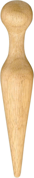 HIC Kitchen Pestle for Chinois, Cone-Shaped, Wood, 8-Inches