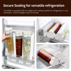 watchget 600ml/20oz Portable Cold Brew Coffee Maker with 300-Mesh Fine Filter & Airtight Seal, Leak-Proof Geometric Petal Design for Home Use, Iced Tea and Coffee Brewer Space Saving Pitcher