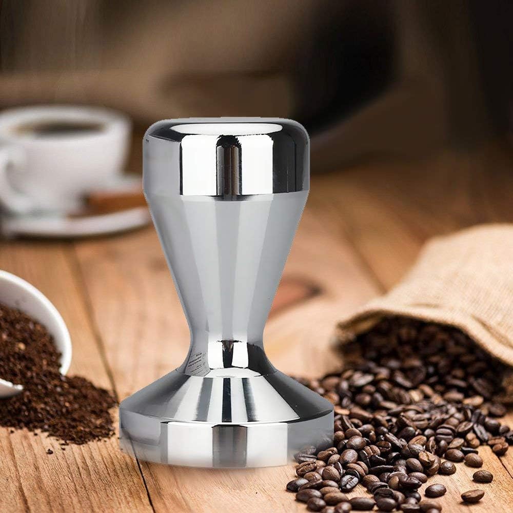 Coffee Tamper 49mm, Espresso Coffee Press Stainless Steel