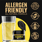 Brew Glitter Yellow Edible Drink Glitter 1x 4g Jar for Cocktails, Beer, & Beverages