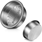 Bincoo Precision Espresso Filter Basket Compatible with 58mm Espresso Machine Portafilters,304 Stainless Steel Portafilter Basket for 16g/18g/20g,High-Precision Holes(16g - 58.5mm)