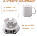 Coffee Warmer, Cup Cooler and Warmer for Desktop, Smart Beverage and Drink Cooling 2 -in-1