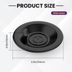 Espresso Backflush Cleaning Disc, 54mm Silicone Espresso Cleaning Disc for Most Espresso Machines BES980XL BES990 BES900XL BES920XL, 4 Pack