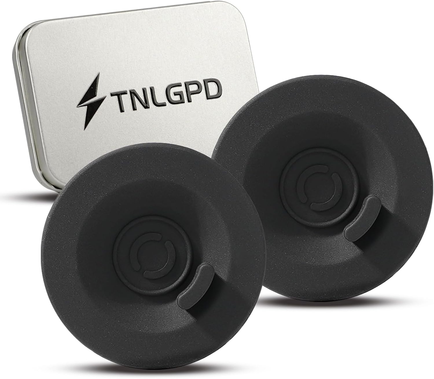 58mm Cleaning Disc Replacement for Breville Barista Express Compatible with BES980XL/BES985XL/BES900/BES990/BES920XL Espresso Machines Backflush Cleaning Accessories(58mm Matte Black (No Holes))