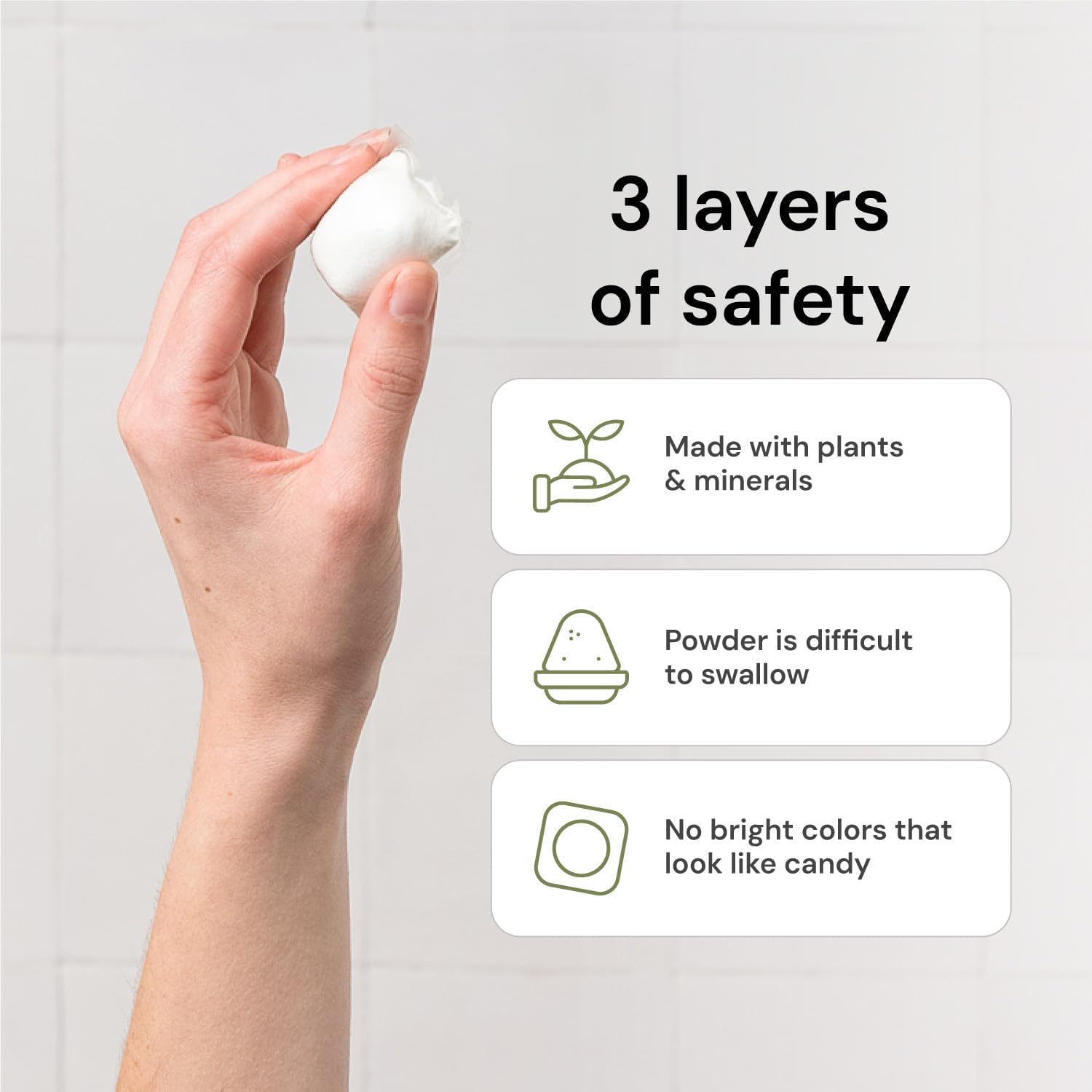 Grab Green Automatic Dishwashing Detergent Pods, 24 Count, Thyme Fig Leaf Scent, Plant and Mineral Based, Superior Cleaning, Powerful Grease Removal,