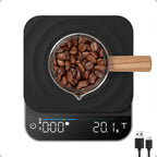 RENPHO Coffee Scale, Espresso Scale with Timer, 0.1g High Precision Rechargeable Pour Over Coffee Scale, 3kg