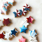 Basic Cookie Cutters 16Pcs, Star Round Flower Snow Shapes Cookie Cutter 4 Size, Biscuit Fondant Cutters Pancake Molds for Baking Decorating Daily Holiday Birthday Party