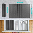 Large Diatomaceous Stone Drying Mat for Kitchen Counter, Quick Dry Collapsible Drying Mat , Absorbent Bath Mat for Kitchen Dishes Cups Bottles Bathroom Any Countertop, 24 In x 16 In, Dark Gray