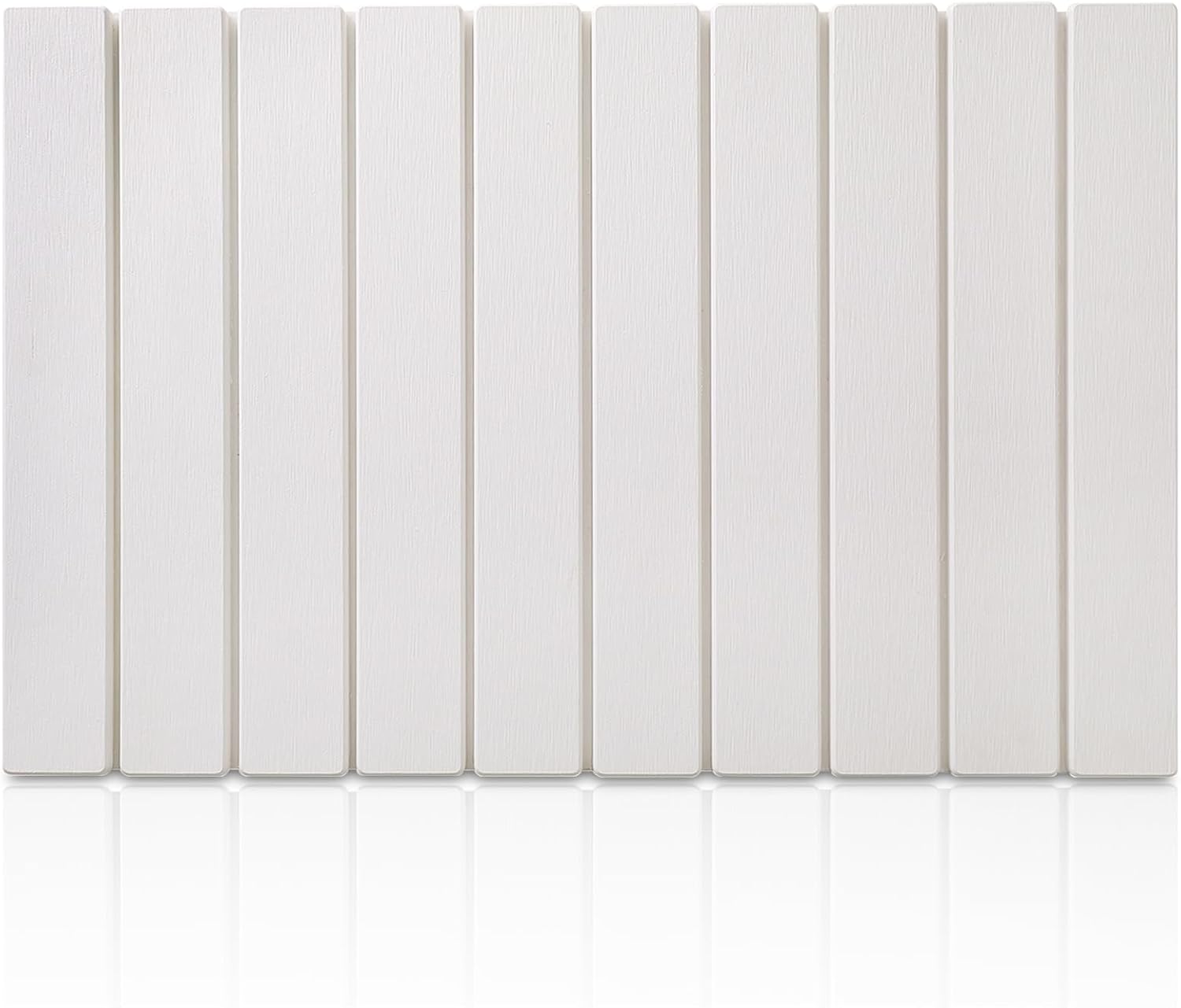 Stone Drying Mat for Kitchen Counter, Roll-Up Stone Dish Drying Mat, Large Fast Drying Kitchen Mat, Diatomaceous Earth Dish Mat Drying Kitchen Mat (White)