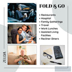 Adult Bib Scarf - Dignified Alternative to Bibs | Washable and Reusable Clothing Protectors for Eating