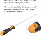 uxcell 90 Degree Pick Hook 9.84" Puller Remover Removal Tool for Oil Seal/O-rings, Gasket, Hose 2Pcs