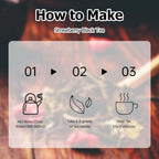 HANFANGLING White Peach Oolong Tea and Strawberry Black Tea, Natural Loose Leaf Tea,The Choice for Enjoying a Beautiful Life,Tea Lover's Gift (White Peach Oolong Tea + Strawberry Black Tea)