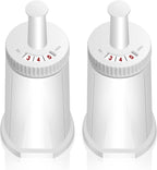 TOMOON Water Filter Replacement for Breville Espresso Machines Barista Touch BES880, Barista Pro BES878,Oracle Touch BES990,Oracle BES980,Dual Boiler BES920 Bambino ClaroSwiss Sage,2 Pack